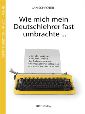 cover image of Wie mich mein Deutschlehrer fast umbrachte ...